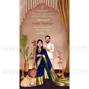 Baby shower invitation